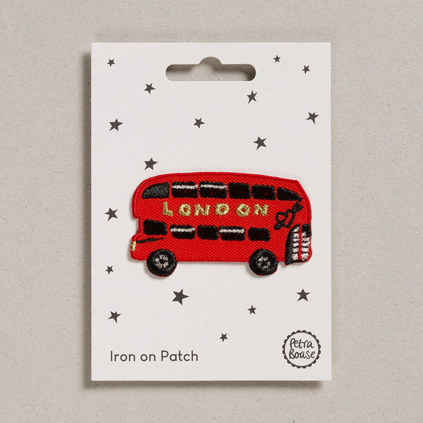 Petra Boase Iron on Patch - London Bus