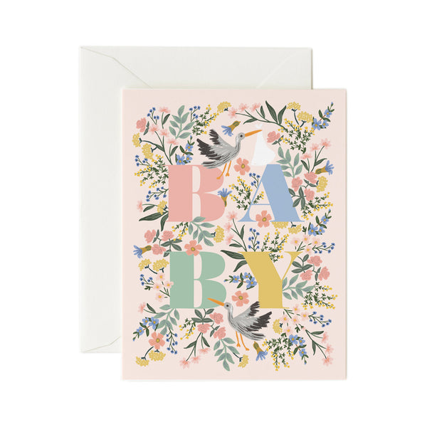 Rifle Paper Co. Mayfair Baby Card