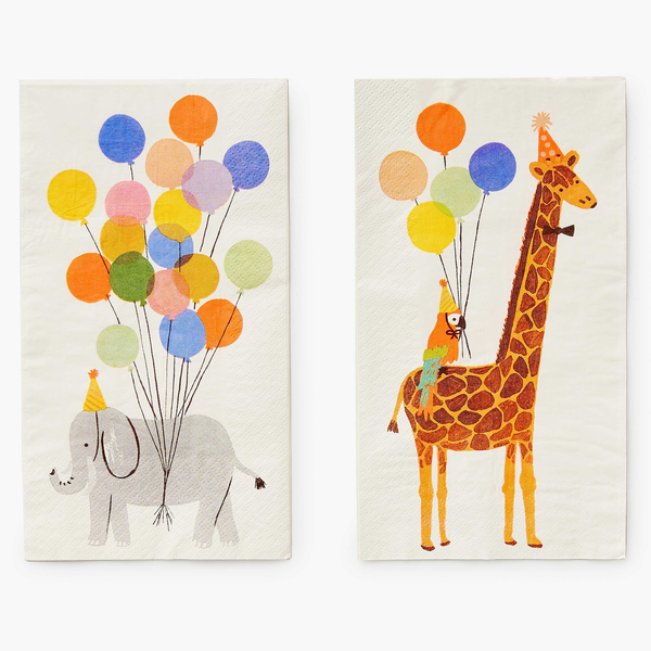 Rifle Paper Co. Guest Napkins - Party Animals