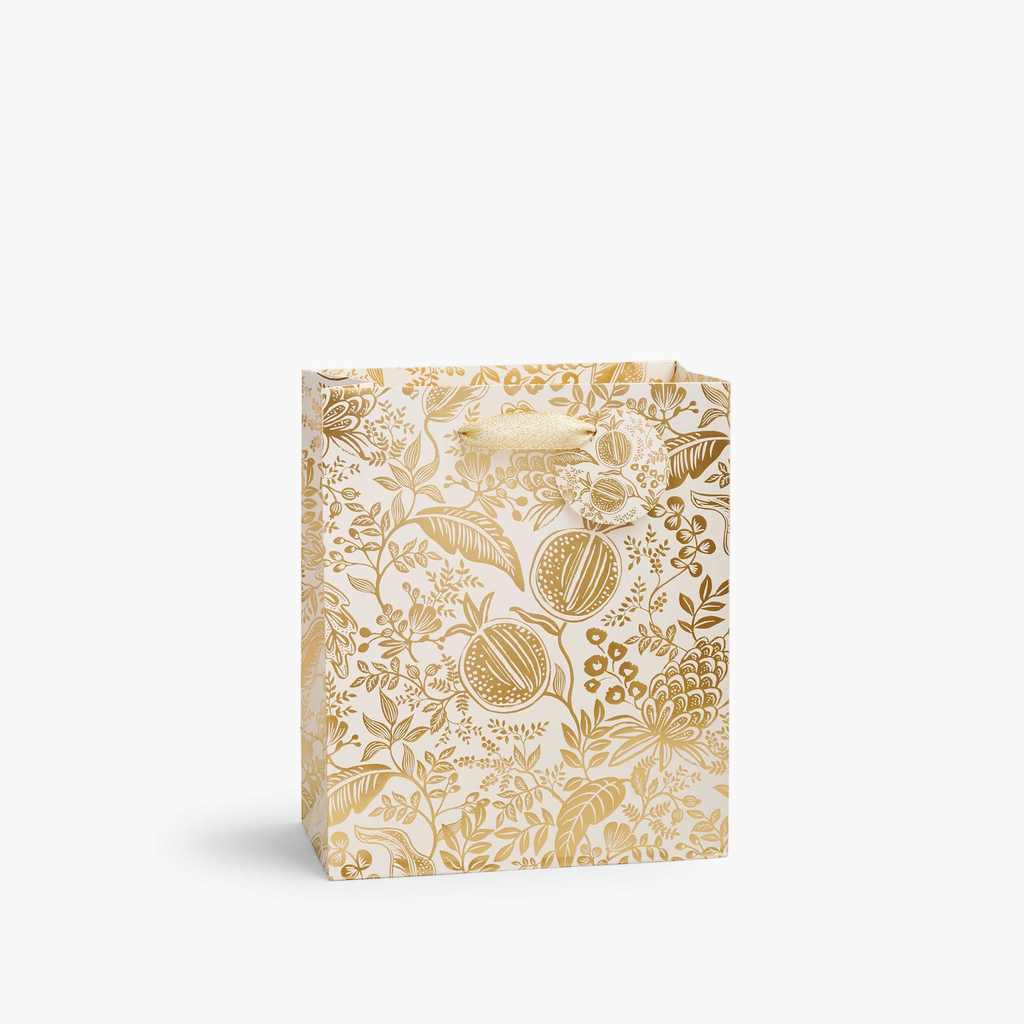 Rifle Paper Co. Christmas Gift Bags - Pomegranate