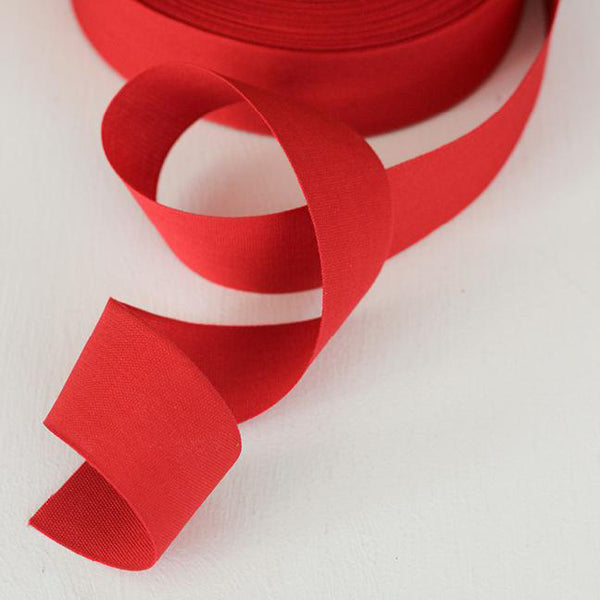 Studio Carta Cotton Ribbon Tight Weave - Red