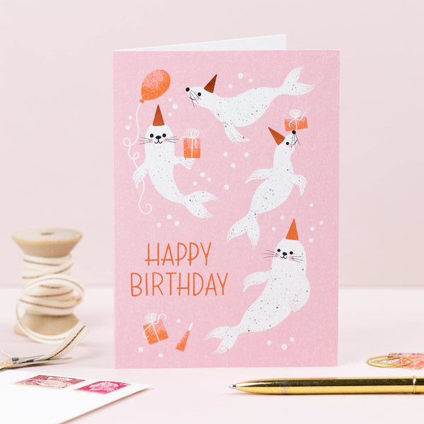 Ricicle Cards Birthday Seals Card