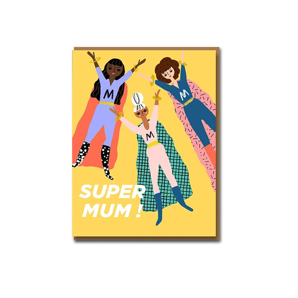 Carolyn Suzuki Super Mum Mother's Day Card