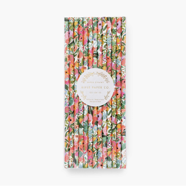 Rifle Paper Co. Paper Straws - Garden Party