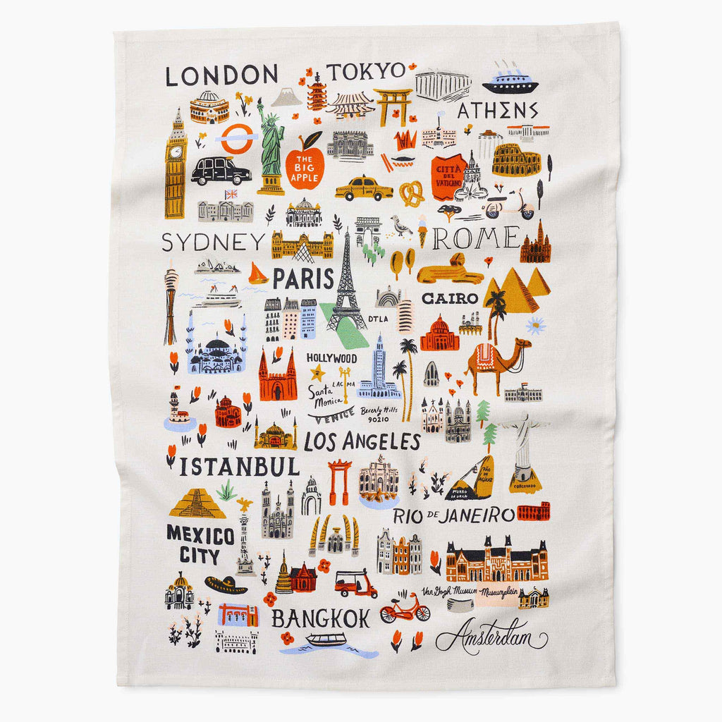 Rifle Paper Co. Bon Voyage Towel