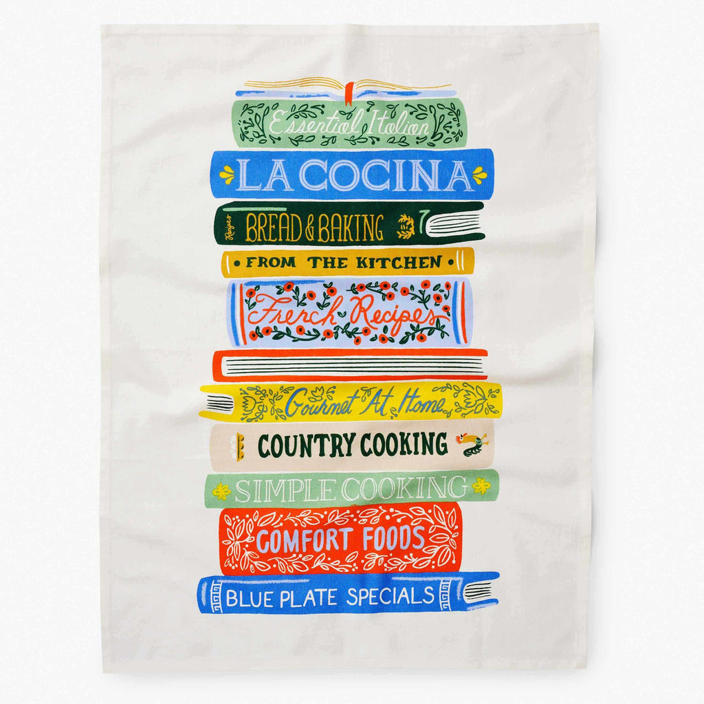 Rifle Paper Co. Cookbooks Tea Towel