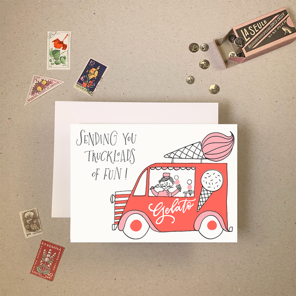 Imogen Owen Sending You Truckloads Of Fun Birthday Card