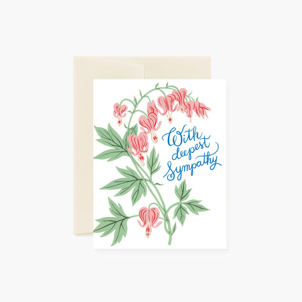 Oana Befort With Deepest Sympathy Card