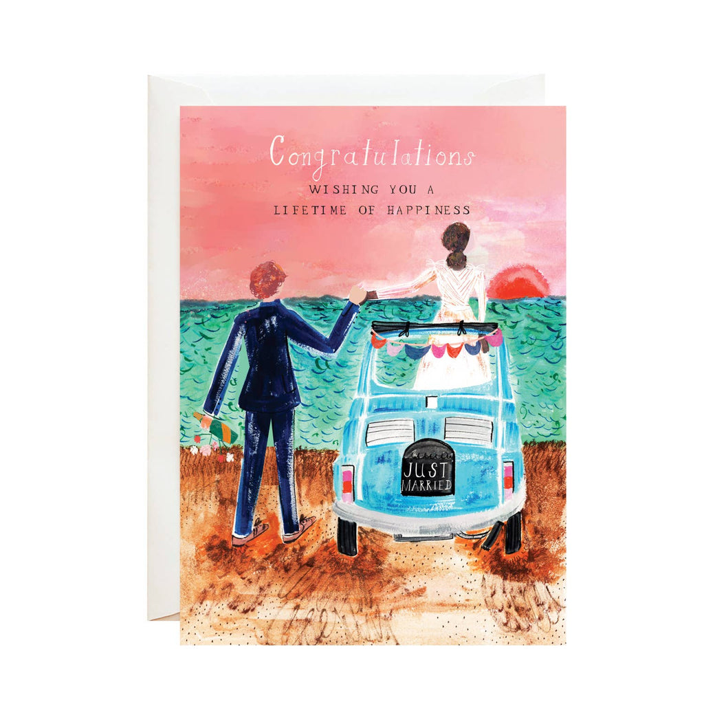 Mr. Boddington's Studio - Look at the Sunset My Love Wedding Card