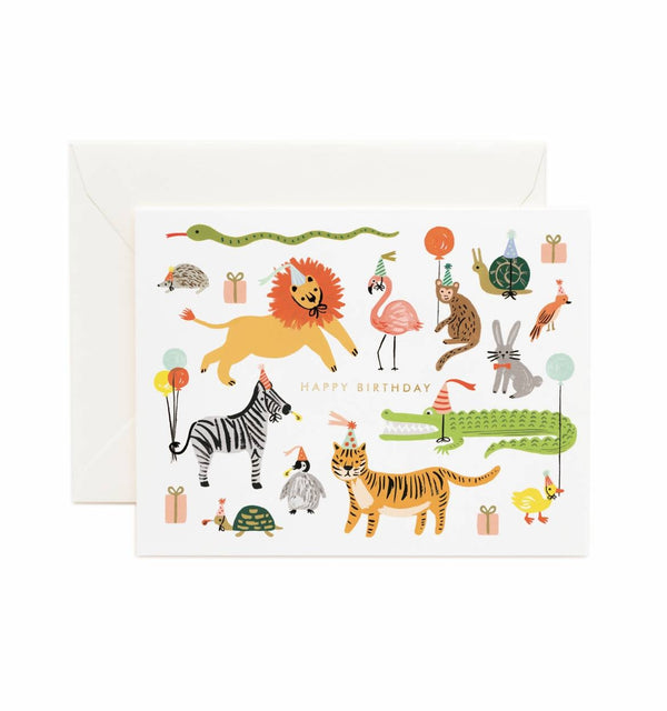 Rifle Paper Co. Party Animals Card
