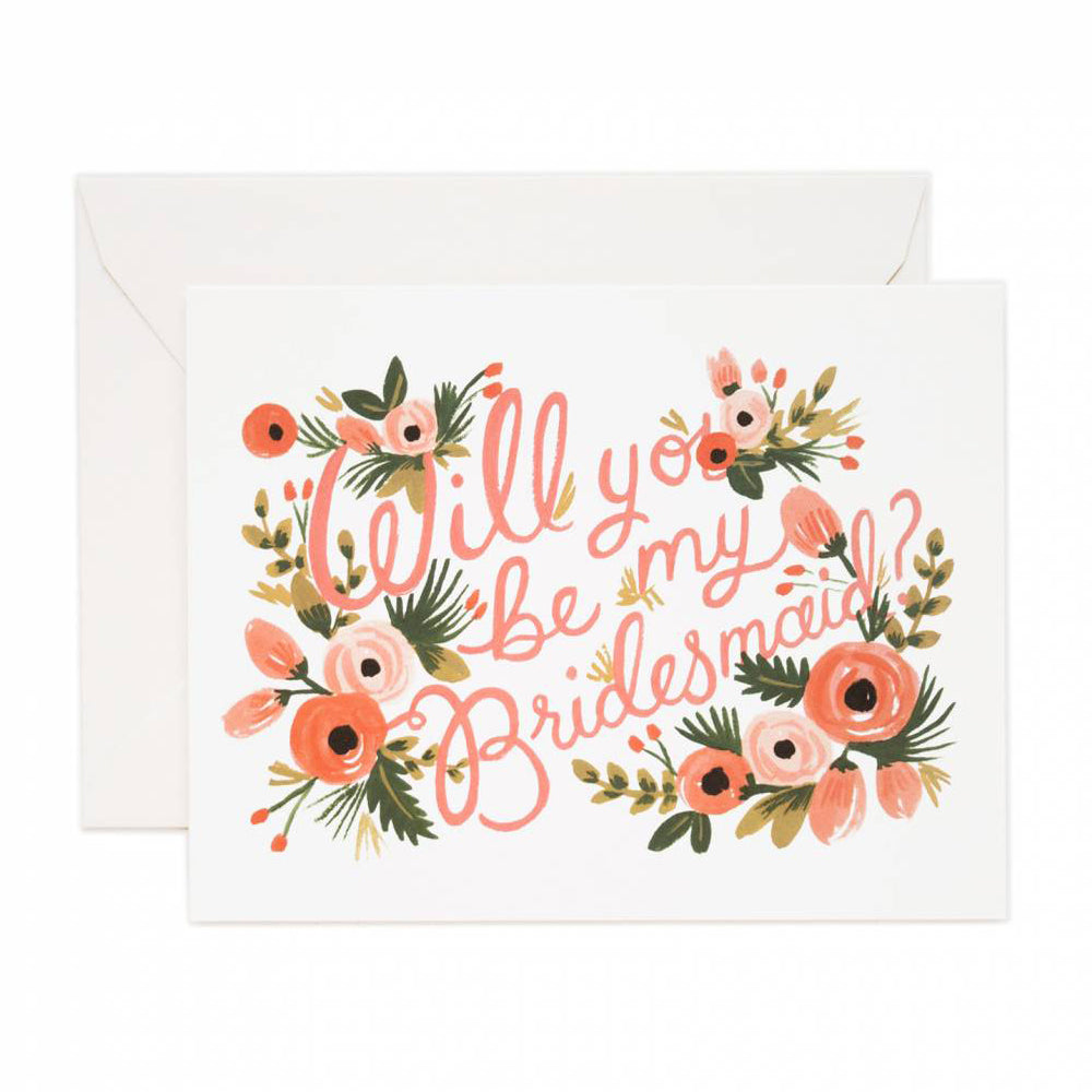 Rifle Paper Co. Will You Be My Bridesmaid? Card