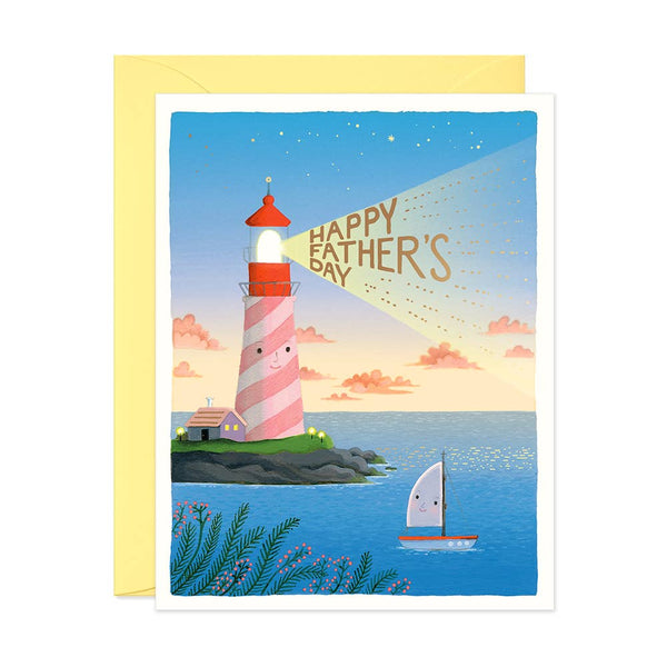 JooJoo Paper - Father's Day Lighthouse Card