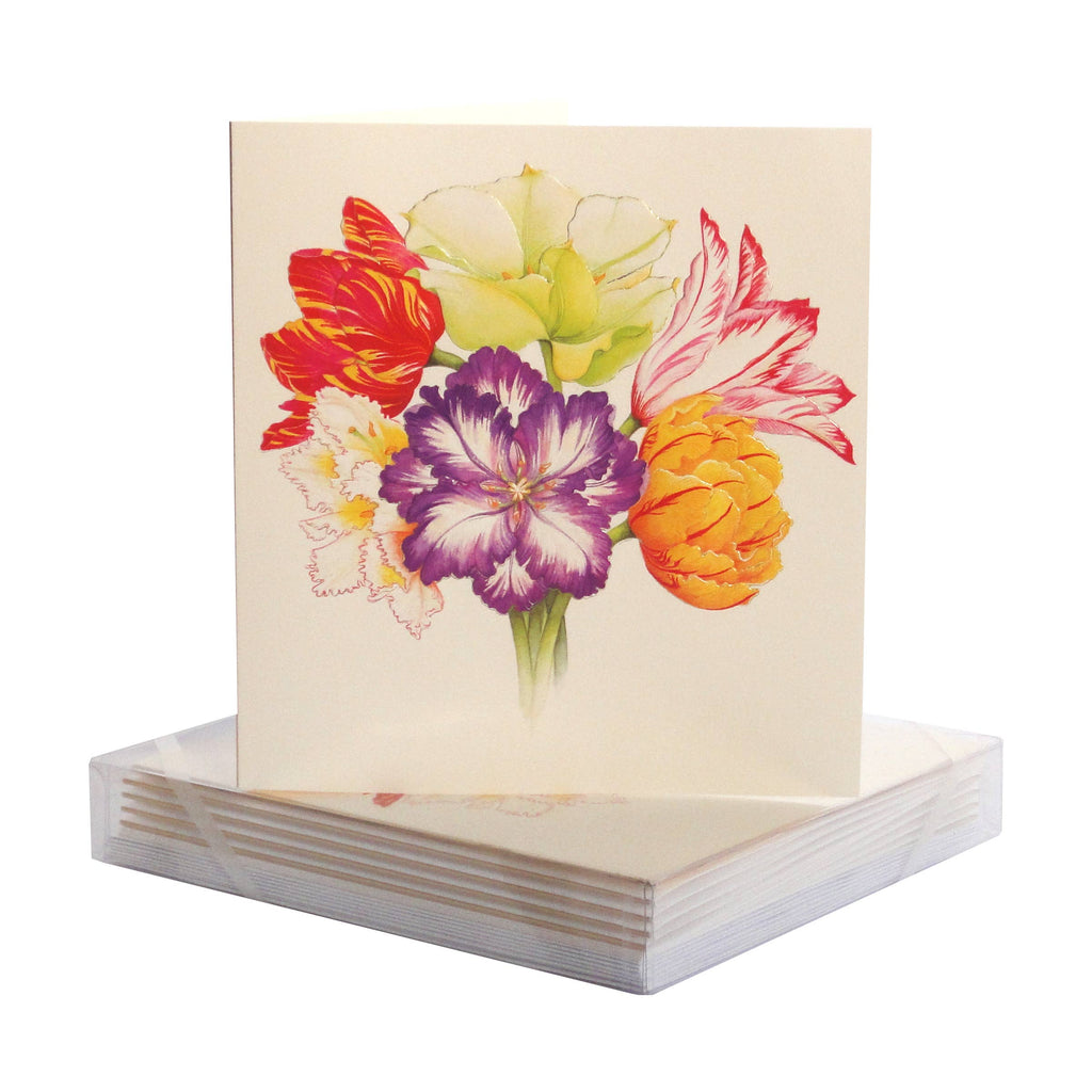 PAULA SKENE DESIGNS - Tulip Medley Mother's Day Card