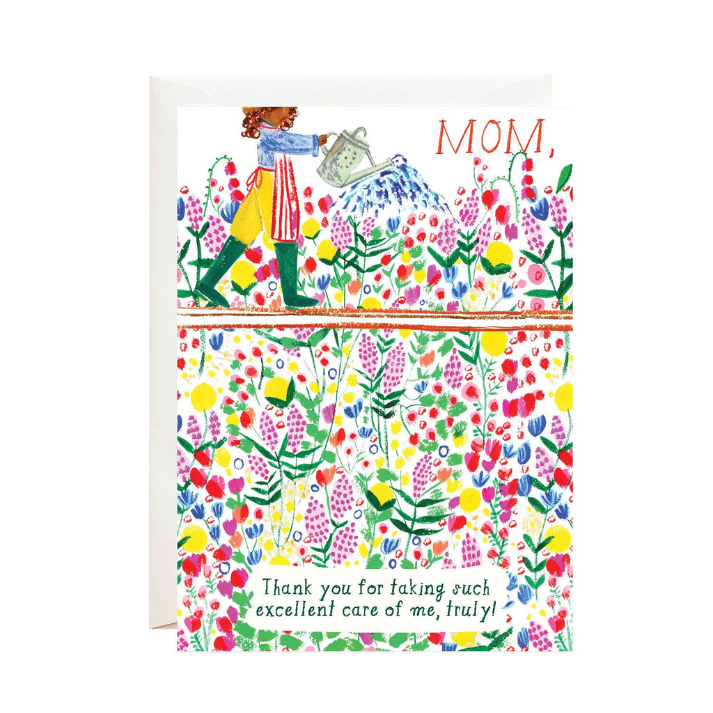 Mr. Boddington's Studio - Watering Can Mother's Day Card