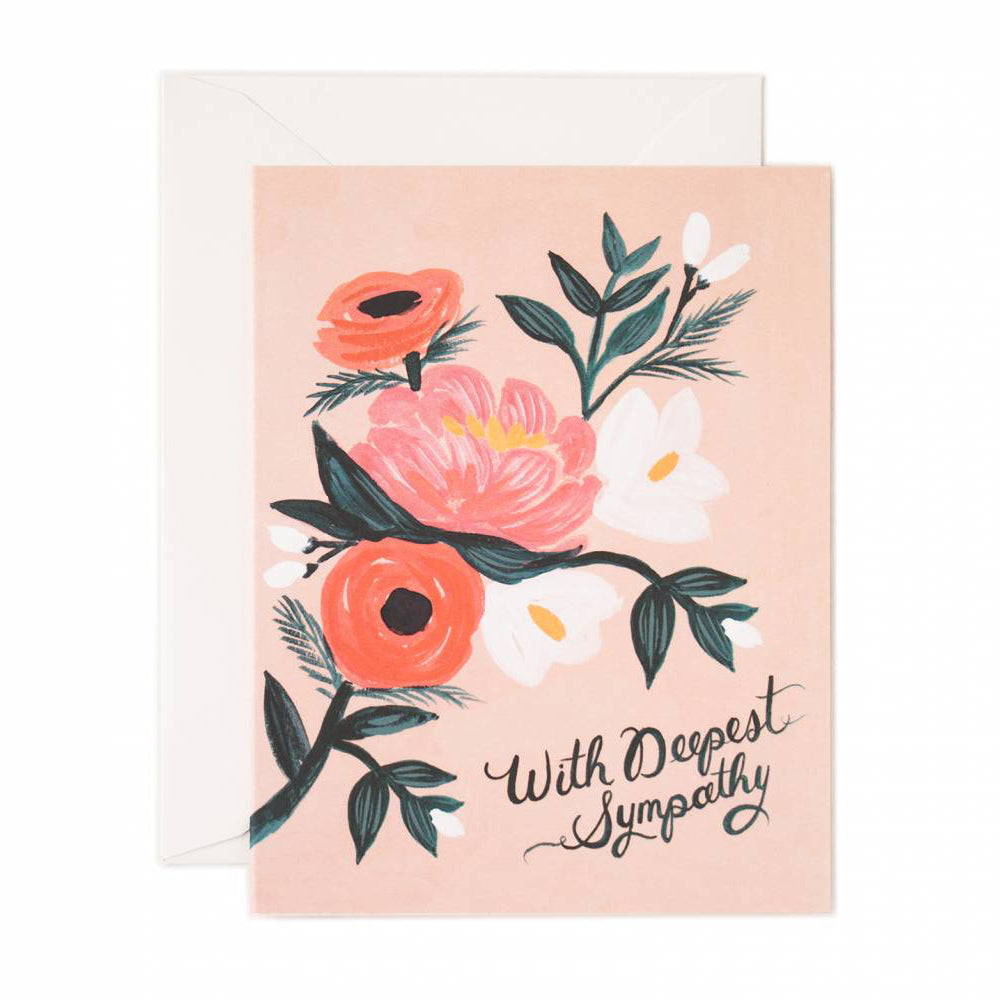 Rifle Paper Co. With Deepest Sympathy Card