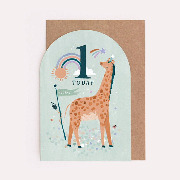 Sister Paper Co. - Age 1 Birthday Card