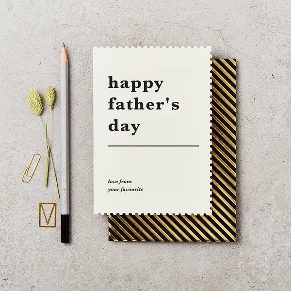 Katie Leamon Father's Day Favourite Card