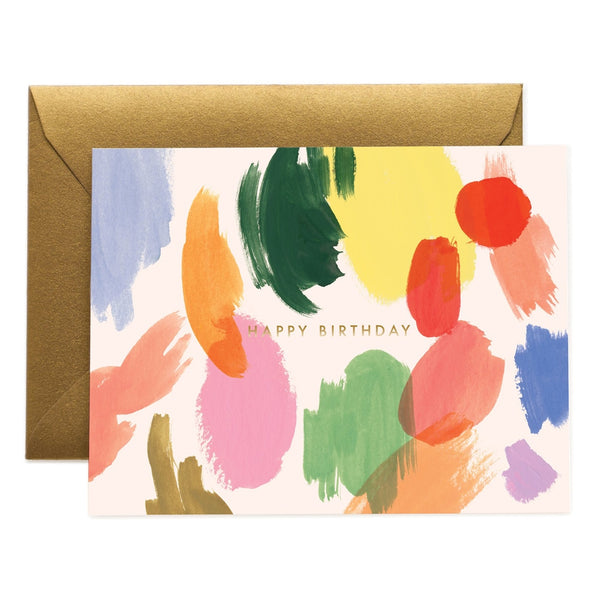 Rifle Paper Co. Palette Birthday Card