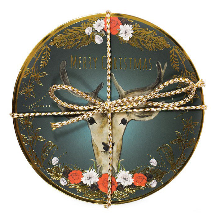 Papaya! Art Woodland Holiday Coaster Set