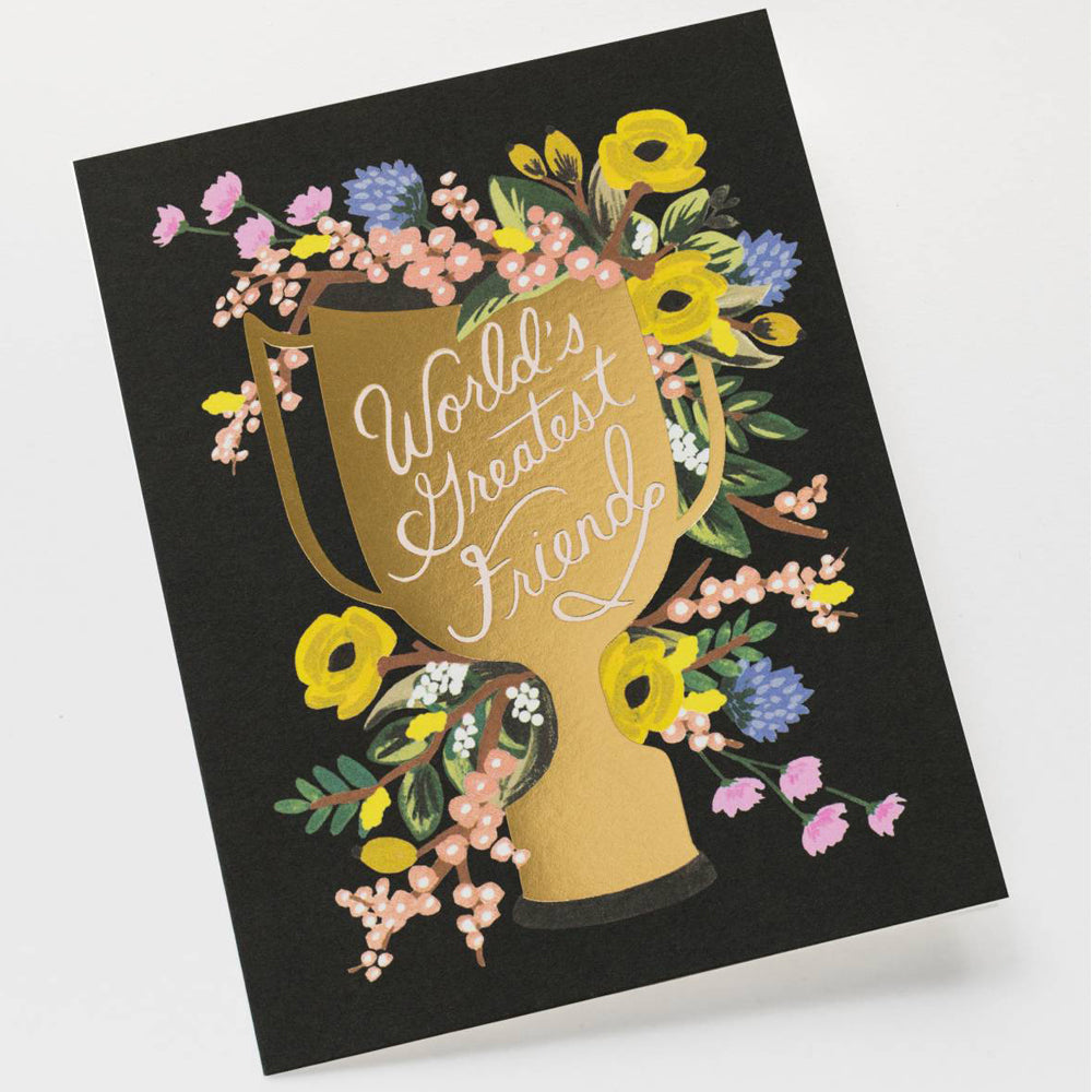 Rifle Paper Co. World's Greatest Friend Card