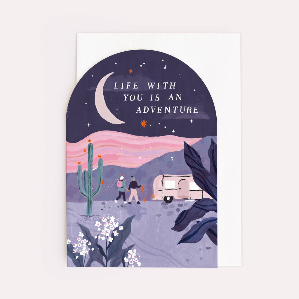 Sister Paper Co. - Desert Adventure Card | Anniversary Card