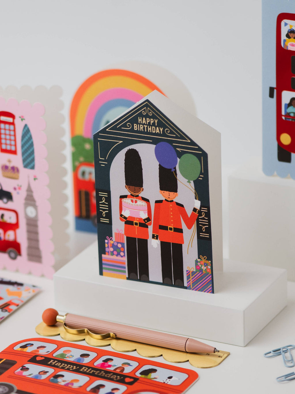 Mifkins - London Guards Birthday Card