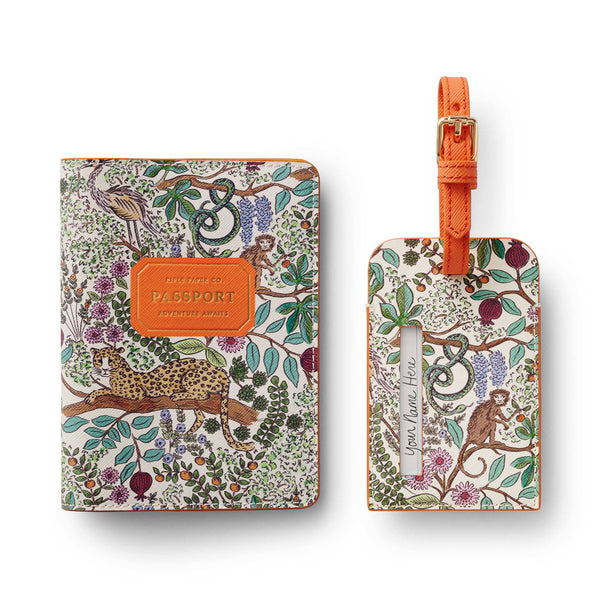 Rifle Paper Co - Safari Passport & Luggage Tag Set