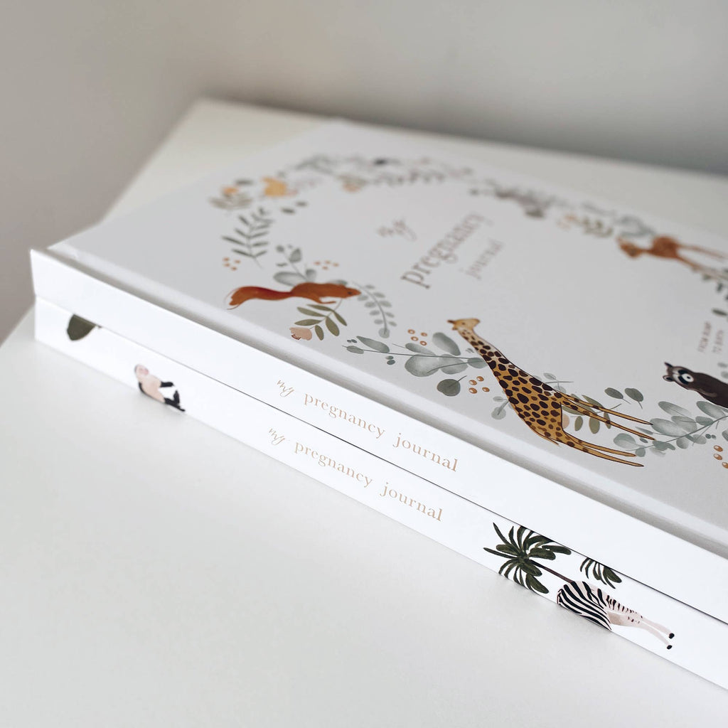 Blush And Gold - Pregnancy Journal (Animals) 