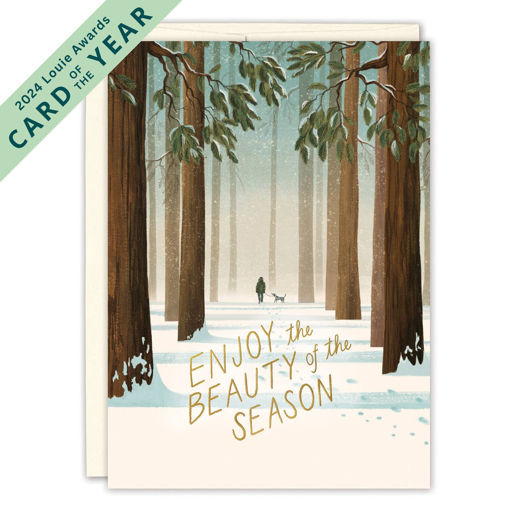 Biely & Shoaf - Winter Walk Christmas Card