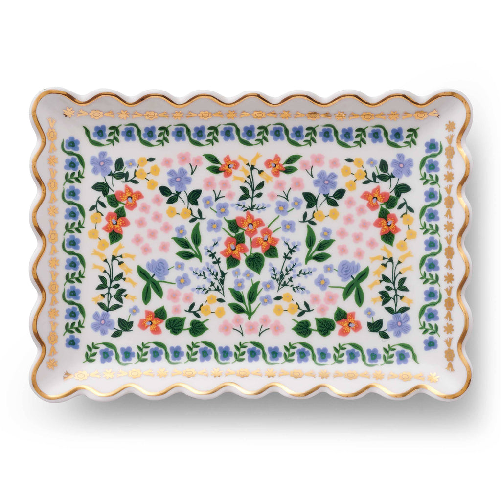 Rifle Paper Co - Wildwood Porcelain Catchall Tray