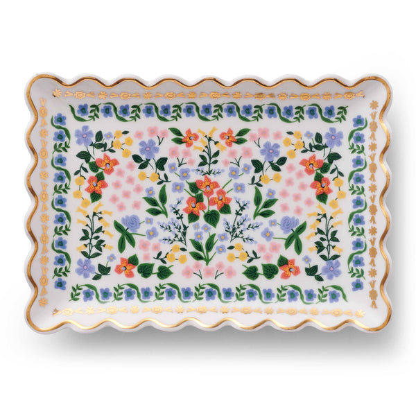 Rifle Paper Co - Wildwood Porcelain Catchall Tray