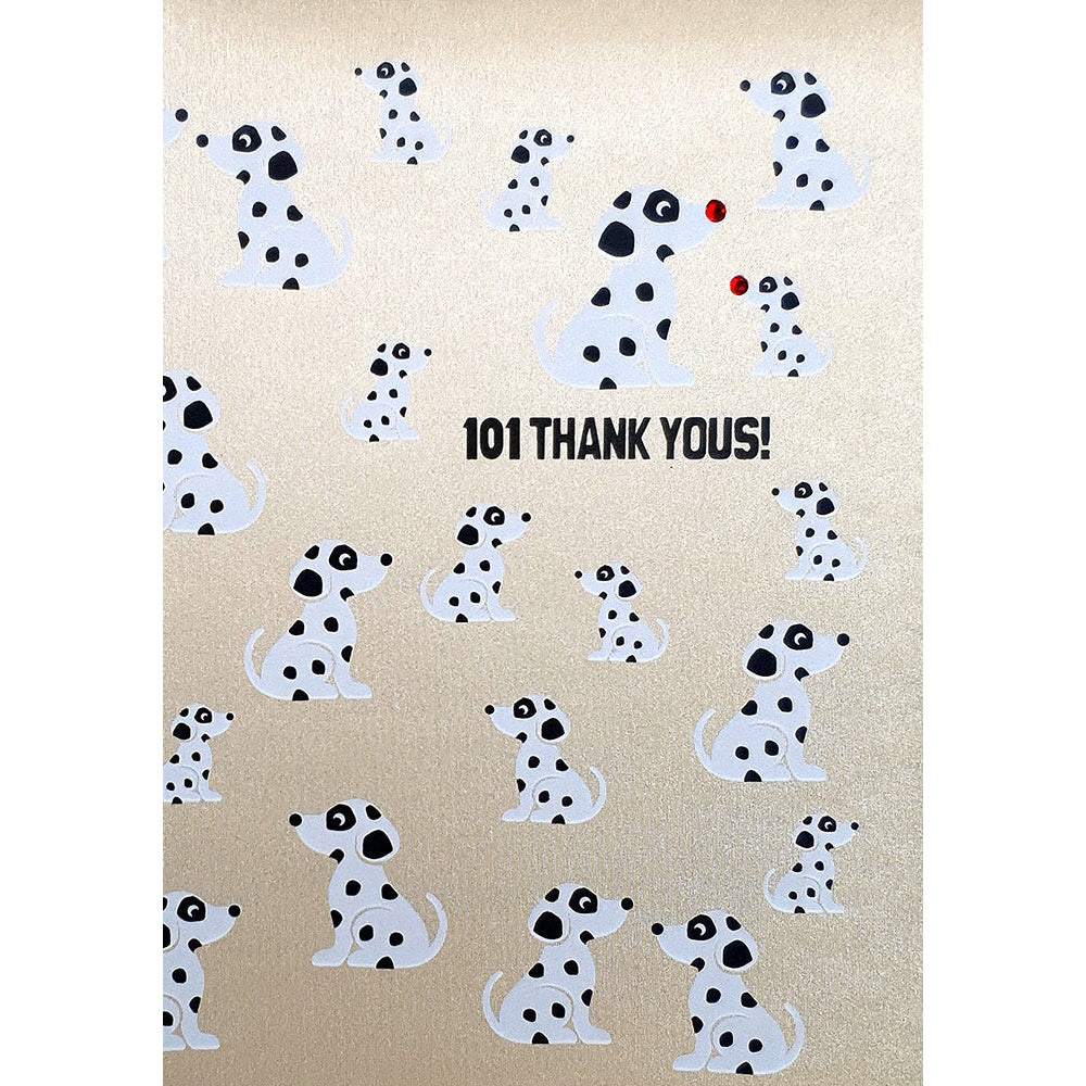 Counting Stars 101 Thank Yous! Card