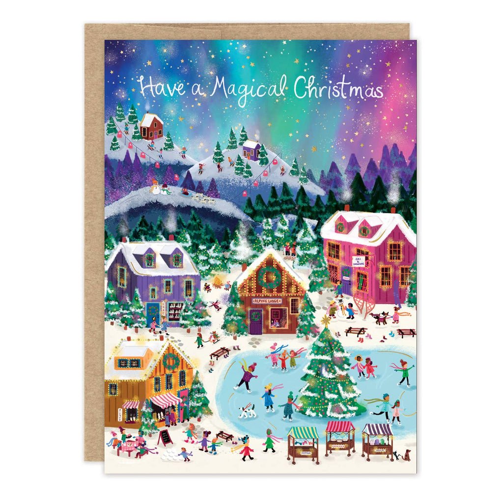 Biely & Shoaf - Aurora Magical Christmas Christmas Card