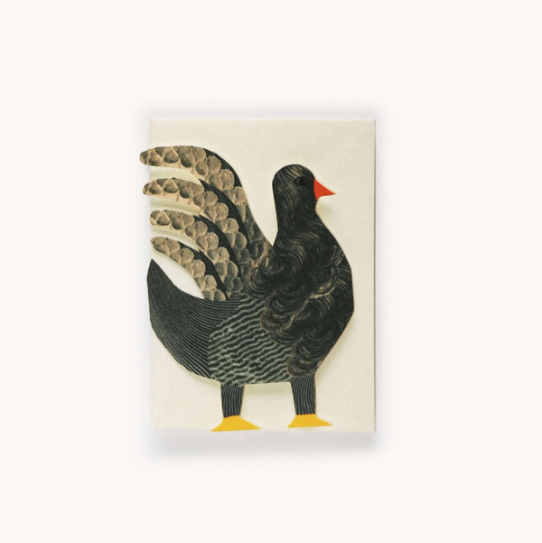 Hadley Paper Goods Chickens Concertina Card