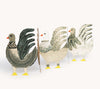 Hadley Paper Goods Chickens Concertina Card