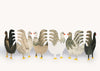 Hadley Paper Goods Chickens Concertina Card