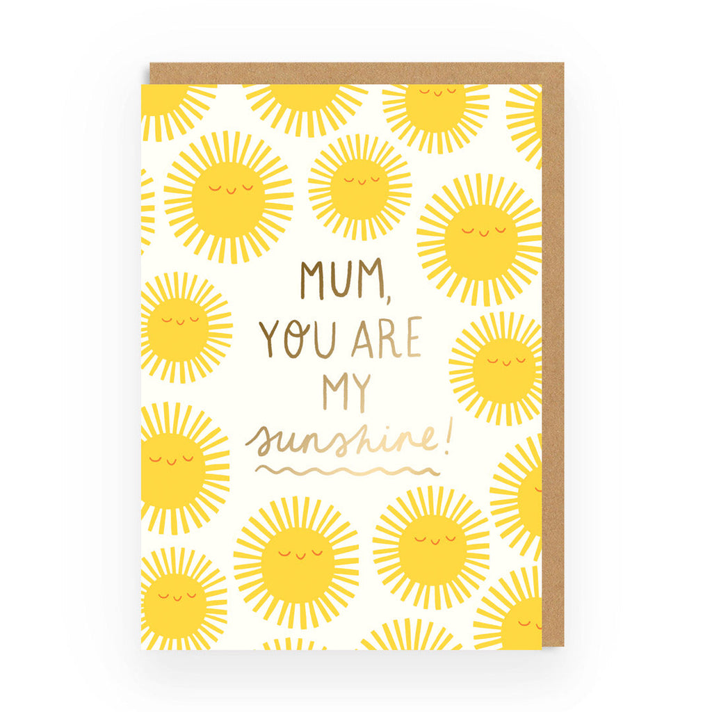 Ohh Deer Mum You Are My Sunshine Mother's Day Card
