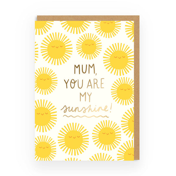 Ohh Deer Mum You Are My Sunshine Mother's Day Card