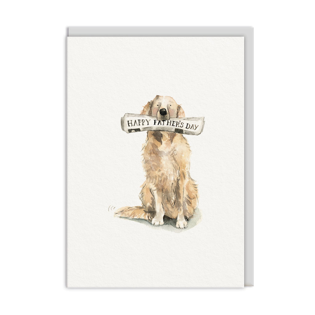 E. Frances Happy Father's Day Dog Card