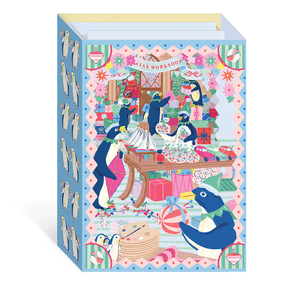 Ohh Deer Santas Workshop 3D Christmas Card