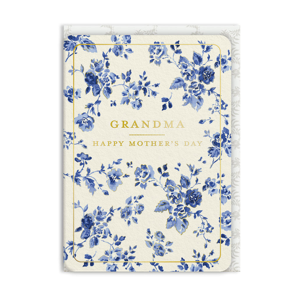Laura Ashley China Rose Grandma Mother's Day Card