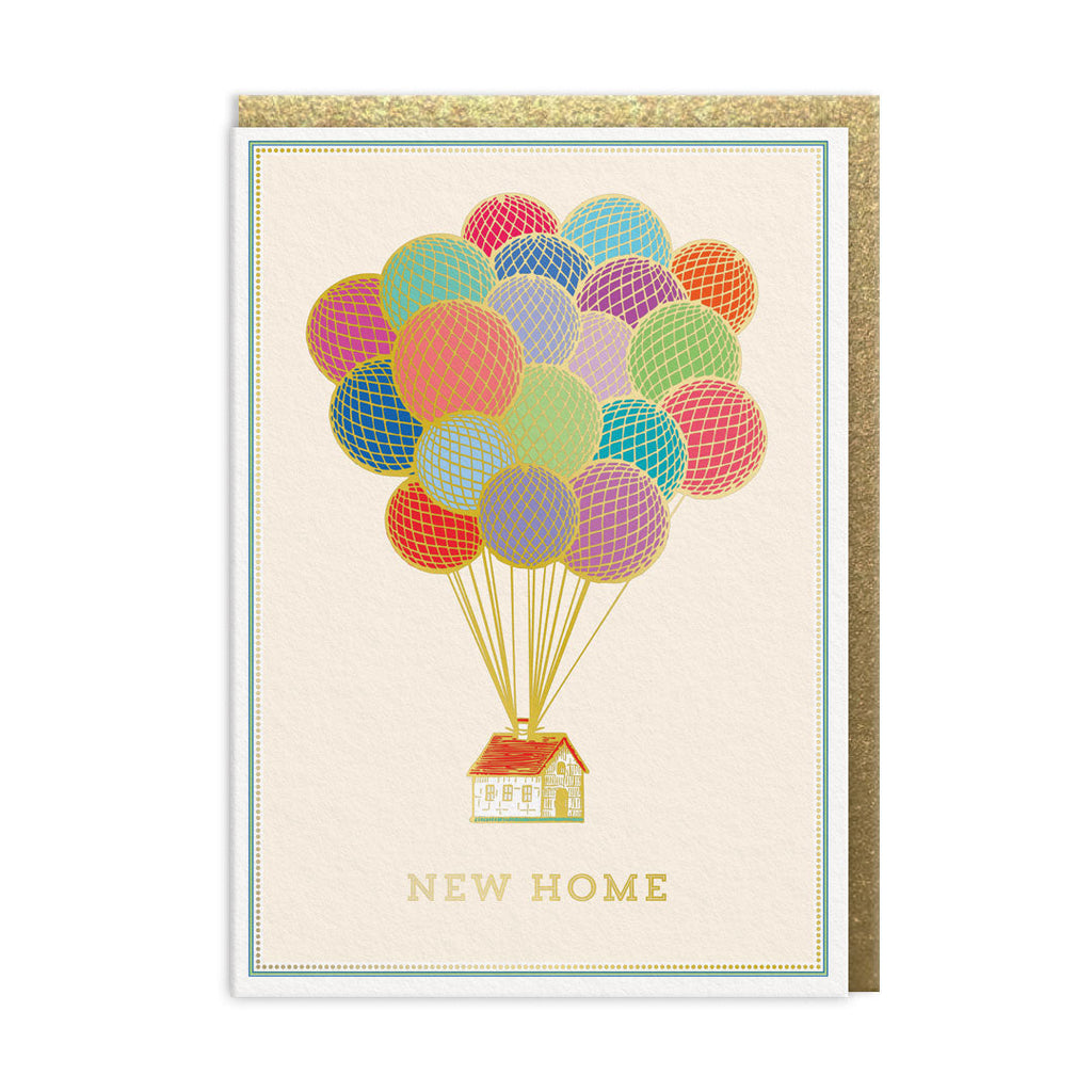 Chase & Wonder New Home Balloons Card