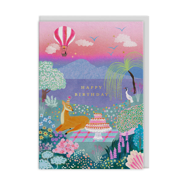 Cécile Metzger Birthday Picnic Card 