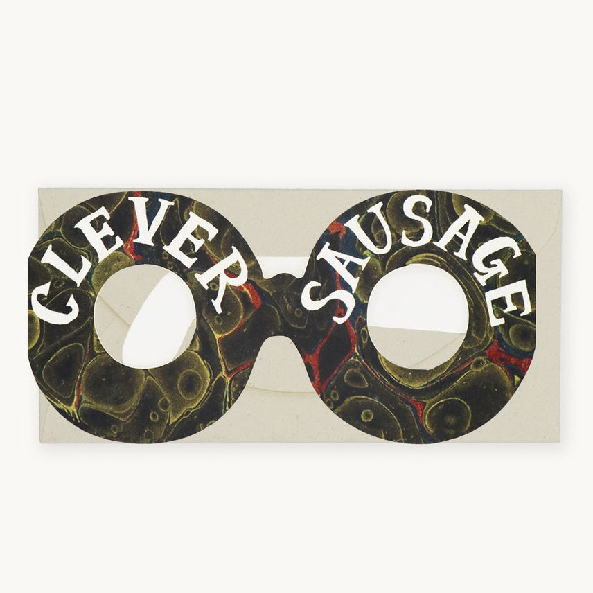 Hadley Paper Goods Clever Sausage Congratulations Card
