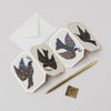 Katie Housley - DOVE CONCERTINA CHRISTMAS HOLIDAY STAR MINI Christmas Card