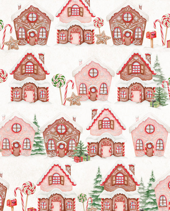 Grafiche Tassotti Casette di Pan di Zenzero Gift Wrap