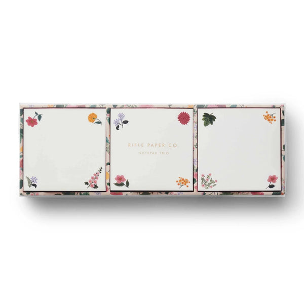 Rifle Paper Co. Notepad Trio - Dahlia