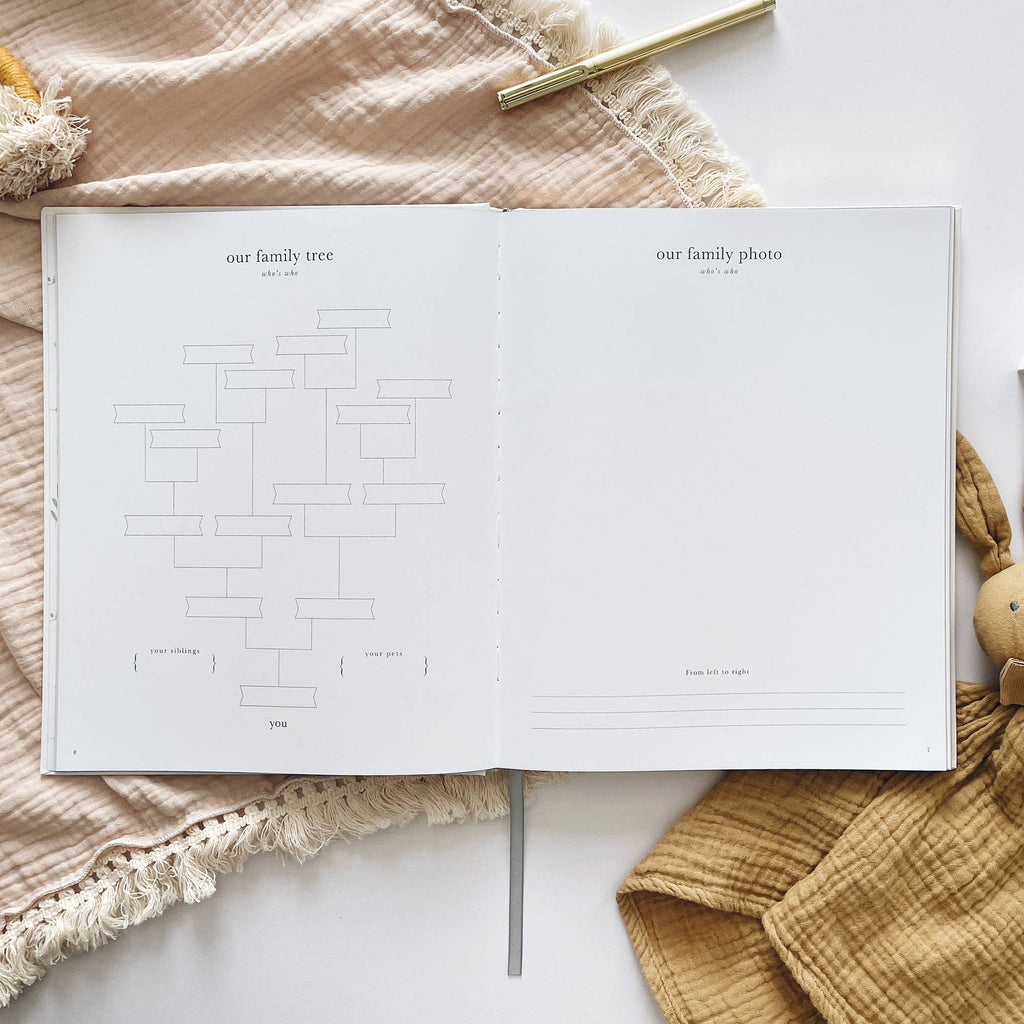 Blush And Gold - Pregnancy Journal (Animals) 