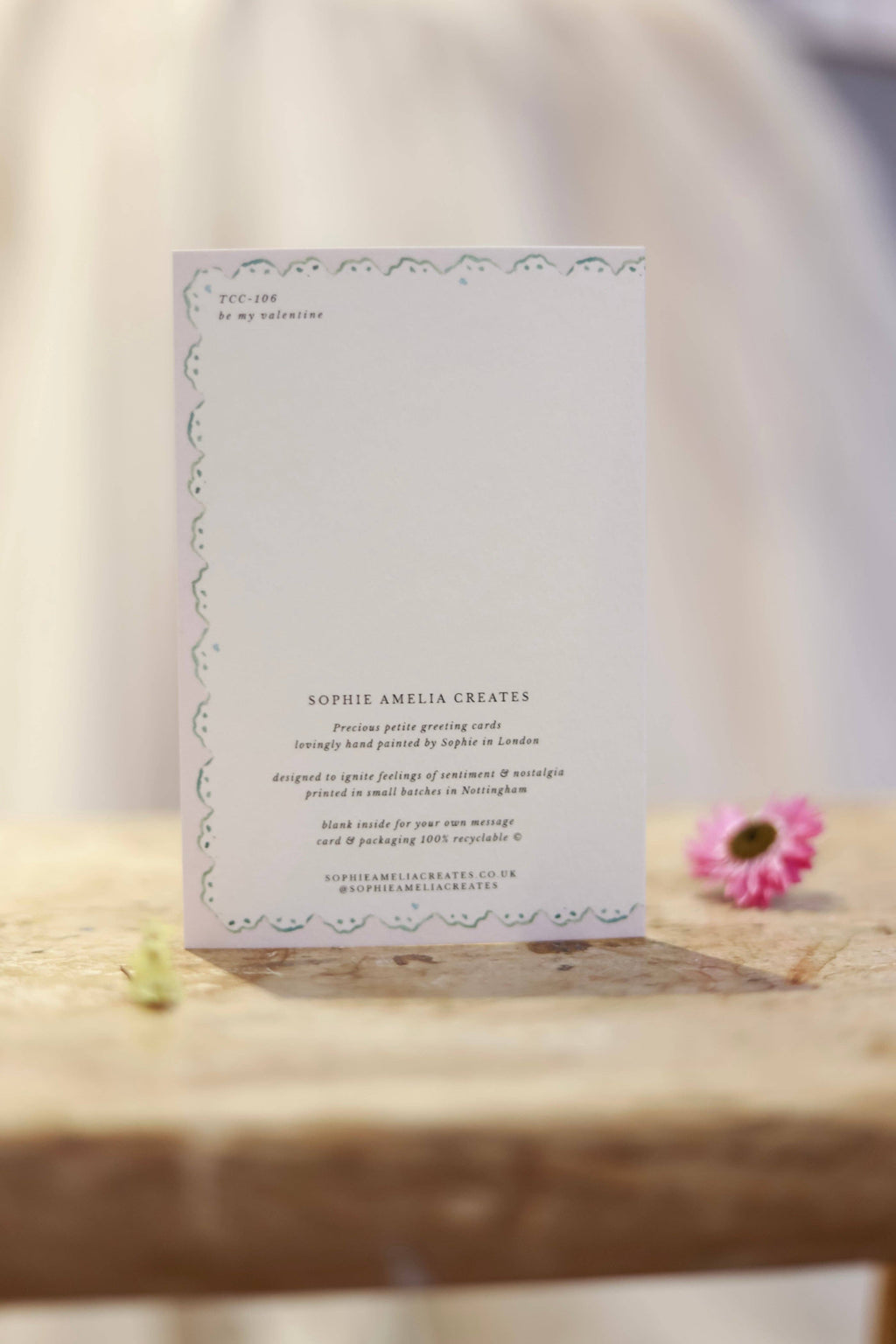 Sophie Amelia Creates - Be My Valentine Card