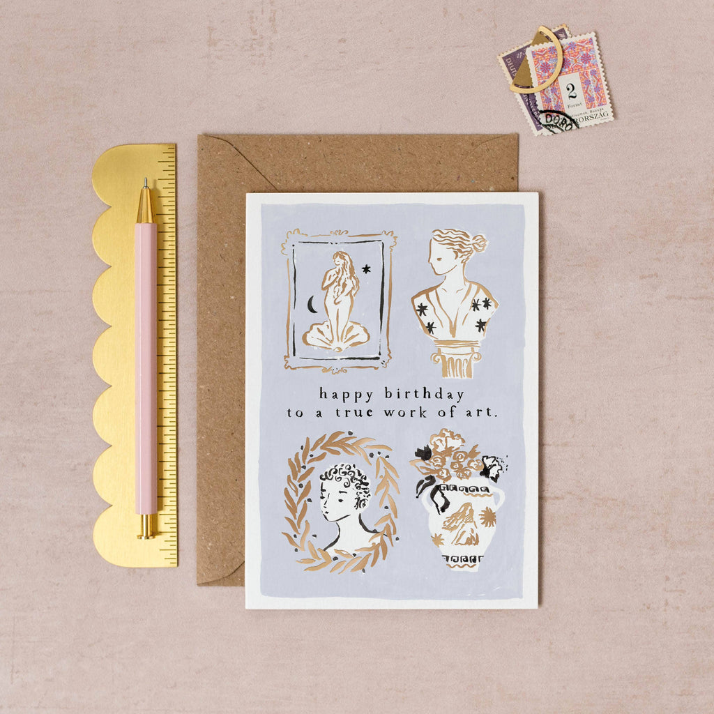 Sister Paper Co. Work of Art Birthday Card